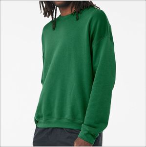 เสื้อสเวตเชิ้ตผ้าฝ้ายหนาน้ำหนักมากทรงโอเวอร์ไซส์สำหรับผู้ชาย ปักลายได้ตามสั่ง สไตล์สตรีทแวร์ ระบายอากาศได้ดี สวมใส่สบาย คุณภาพสูง - Product Image 4