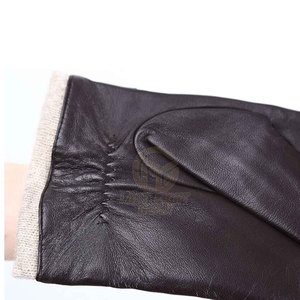 New Arrival Best Selling Leather <b>Gloves</b> Casual Wear Leather <b>Gloves</b> Winter <b>Warm</b> Leather <b>Gloves</b> - Product Image 4