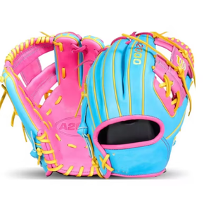 Guantes de Béisbol y Sóftbol Personalizados ERID SPORTS para Niños, Diseño Sólido, Cuero Colorido, para Entrenamiento en Campo Interior y Exterior, Guante de Receptor, Logotipo OEM - Product Image 1