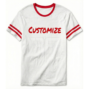 Camiseta de Alta Calidad para Hombre, 100% Algodón, Cuello Redondo, Manga Corta, Talla Grande, Transpirable, de Secado Rápido - Product Image 1