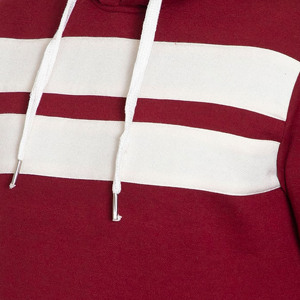 Ensemble de survêtement à capuche pour homme, couleur bordeaux, sweat-shirt et pantalon de jogging en coton, couleur unie, vêtements décontractés, vêtements de sport - Product Image 6