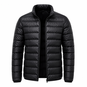 Custom Lightweight Puffer <b>Jacket</b> for Men & <b>Women</b> <b>Packable</b> Quilted Winter <b>Jacket</b> OEM ODM Private Label - Product Image 1