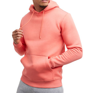 2026 Custom Made 100% Cotton Fleece <b>Men</b> <b>Pullover</b> Hoodies Pocket Design Breathable Lightweight Low MOQ Made Pakistan Shaheen Fit - Product Image 4