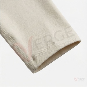 Ensemble 2 pièces de yoga sans couture pour femme : Leggings taille haute croisés beige et brassière de sport dos nageur - Product Image 6