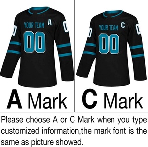 Camiseta de Hockey sobre hielo para hombre, camisa de calidad prémium fabricada en fábrica, adecuada para equipos y clubs - Product Image 6