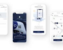 Application de location de vélos avec réservation instantanée, suivi GPS, paiements sécurisés, historique des trajets et plans de location flexibles. - Product Image 4