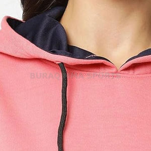 Pull en tricot à capuche pour femme, coupe ample, décontracté, idéal pour l'hiver, couleurs personnalisées disponibles - Product Image 4