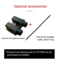 Module d'amplificateur audio karaoké SZM KTV200 50W+50W+100W, peut connecter 4 microphones