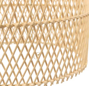 Commercial Woven <b>Natural</b> Rattan Lampshade Straw Hanging Chandelier Cover Minimalist Bell Pendant <b>Light</b> <b>Shade</b> Kitchen - Product Image 4