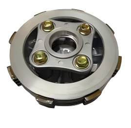 Ensemble d'embrayage complet pour <span class=keywords><strong>moto</strong></span> TVS HLX125 - Kit d'embrayage multi-disques humide à 5 disques avec moyeu central pour moteur 125 Ecothrust - Product Image 4