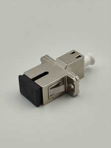 Conector de Fibra Óptica SC-LC Metálico, Conector Óptico Monomodo Tipo SC, Componente de Transmisión de Red - Product Image 1