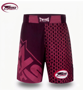 กางเกงชกมวย MMA แบบสั่งทำพิเศษ กางเกงฝึกซ้อมน้ำหนักเบา สำหรับการฝึกกราปลิง คิกบ็อกซิ่ง มวยไทย ฟิตเนส และศิลปะการต่อสู้ - Product Image 1