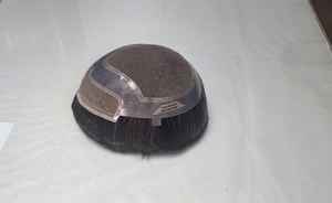 Taz Hair BD Prótesis Capilar de Cabello Humano Remy Indio con Onda Natural y Frente de Encaje, Calidad Premium - Product Image 2