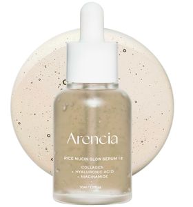 Suero Facial Arencia Rice Mucin Glow con Otros Ingredientes Revitalizantes para la Piel, Corea del Sur, 1.01 Fl oz - Product Image 1
