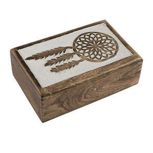 Post Modern Look Wooden Gift <b>Box</b> <b>With</b> Hand Carved Design <b>Lid</b> For Home Table Top Decorative Use Wooden Gift <b>Box</b> For Jewelry - Product Image 3