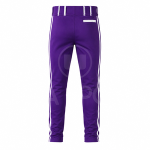 Breathable <b>Baseball</b> Team Pants Premium Custom <b>Baseball</b> Apparel Moisture Absorbing Athletic Uniform Trousers Supplier - Product Image 4