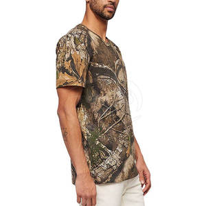 Nouveau T-shirt de chasse pour homme, tendance hiver, couleur personnalisable, respirant, polyester/nylon, vente chaude - Product Image 3