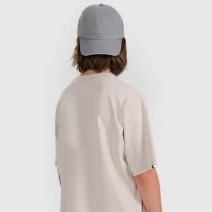 Camisetas de Verano de Algodón/Fibra de Bambú Hechas a Medida para Niños, Logotipo Personalizado, Transpirables y Ecológicas, Precio al por Mayor - Product Image 2