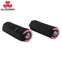 Haltères ALLWINWIN DBL13 - 0,5 kg, haltères souples avec sangle, entraînement des mains libres, exercice physique
