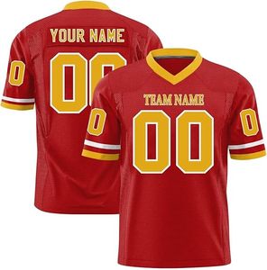 Camisetas de Fútbol Americano Personalizadas OEM para Jóvenes, Uniformes Personalizados para Equipos, Camiseta de Fútbol Americano para Hombre con Logotipo - Product Image 2