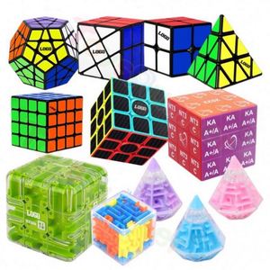 Cubo de Rubik Magnético TOYSRUNNER 3x3x3 Premium, Cubo de Velocidad de Plástico ABS con Mecanismo de Giro Suave, Rompecabezas Mágico para Cubers Experimentados - Product Image 1