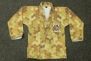 Kimono de Lucha Libre 100% Algodón, Corte Personalizado para Entrenamiento Profesional de Adultos, Frente - Product Image 4