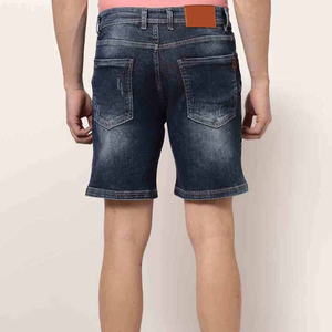 Custom <b>Men</b> Distressed <b>Jean</b> Shorts Oem Odm Comfortable Casual Street Fashion Supplier - Product Image 5