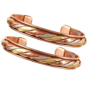 Bracelets unisexes uniques de haute qualité en agate et métal faits à la main, vente directe - Product Image 3