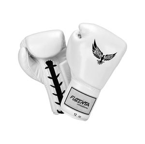 Guantes de Boxeo Personalizados al por Mayor con Logotipo, Guantes Ligeros de Piel Premium con Cordones para Combate y Competencia - Product Image 1