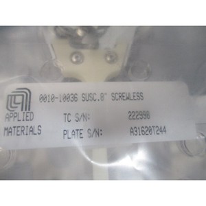 AMAT 0010-10036, Conjunto de Susceptor, TEOS, 8 pulgadas - Equipo y Piezas de Semiconductores de Confianza de Tradicción Global - Product Image 1