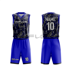 Maillot de basket-ball sublimé réversible, taille plus, respirant, séchage rapide, vêtements de sport personnalisés - Product Image 5