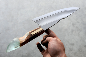 Cuchillos de Cocina LEGACY BLADES de Primera Calidad, Hechos a Mano, de Acero al Carbono, Mango de Madera/Resina, Forjados, Directo de Fábrica - Product Image 3