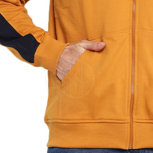 Sweat à capuche zippé pour homme, fermeture éclair intégrale, coupe confortable, tissu doux, vêtement décontracté, sweat à capuche élégant, basique pour un usage quotidien et streetwear - Product Image 4