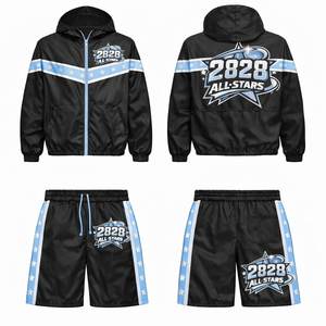 Conjunto Deportivo TAHAD 2026 Personalizado con Bolsillos, Pantalones Cortos de Poliéster y Nylon, Traje Deportivo de Algodón y Poliéster para Hombre - Product Image 3