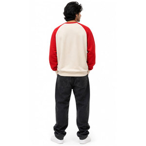 Men's Custom Winter Wear Sweatshirts with New Design Printed Digital on <b>Polyester</b>/Cotton Plain Dyed Sweatshirts - Product Image 5