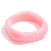 Bracelets Joncs Classiques en Résine Empilables Géométriques Colorés Bijoux de Mode Unisexe Certifiés IGI Ensemble Cadeau Accessoire