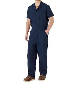 Overol con Cierre Frontal para Hombre, Overol de Trabajo Resistente a las Manchas y a las Arrugas, Mono con Espalda Elástica y Múltiples Bolsillos - Product Image 5