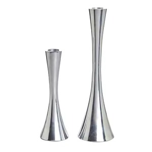 Support à bougies en métal au design contemporain, porte-bougie décoratif, décoration intérieure, centre de table de mariage - Product Image 6