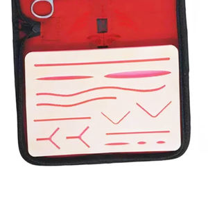 Kit de Práctica de Sutura Eléctrica, Instrumentos Quirúrgicos de Acero Inoxidable con Certificación CE para Entrenamiento de Estudiantes de Medicina, Hospital, ORL - Product Image 3