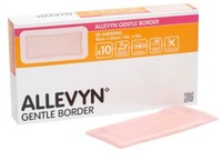 Pansement en mousse à bordure en silicone souple, pansement adhésif stérile pour soins des plaies, haute absorption, pansement médical