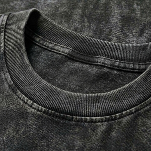 Camisetas al por mayor con efecto ácido para hombre, calidad premium, estilo vintage oversize, casual, manga corta, 100% algodón - Product Image 5