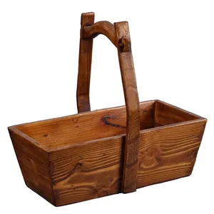 Organizador de Madera para Cocina Rústica, para Almacenar Cucharas, Tenedores, Cuchillos y Utensilios - Product Image 3