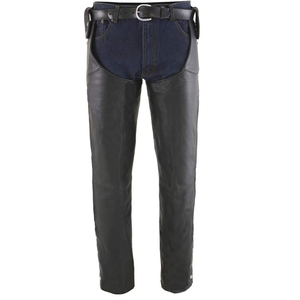 2026 Premium Quality Leather <b>Chaps</b> Men's Equestrian Wear Custom Made Fashionable OEM Service Leather <b>Chaps</b> for Horse <b>Riding</b> - Product Image 1