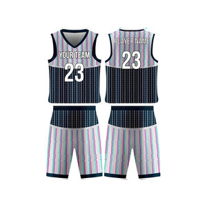 Conjunto de Camiseta de Baloncesto con Cuello en V, Sin Mangas, Impresión Sublimada, Rojo y Negro, Uniforme Deportivo Unisex para Adultos, Transpirable y Ajustado - Product Image 2