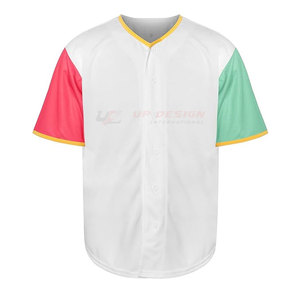 เสื้อเบสบอลแขนสั้น ดีไซน์โดดเด่น ราคาประหยัด ระบายอากาศได้ดี สีสันตามสั่ง คุณภาพสูง สำหรับผู้ใหญ่ - Product Image 2