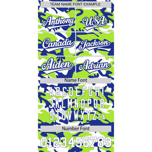 Camiseta de Béisbol Sublimada Personalizada, Unisex, para Adultos, con Estampado de Camuflaje, Absorbente de Humedad, Manga Corta, Poliéster, Nombre del Equipo 00 - Product Image 2