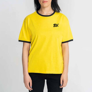 Venta Directa de Fábrica, Camisetas Ringer Lisas Cómodas, Camisetas Ringer Lisas Más Vendidas, Camisetas Ringer Lisas Hechas en Pakistán - Product Image 1