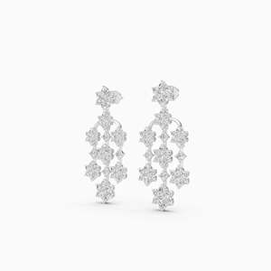 Pendientes de Diamantes con Baño de Oro de 10K y Oro de 14K, Diseño de Lazo con Perla de Agua Dulce, Clásicos, Modernos, de Lujo, Unisex, Regalo, Joyería de Boda - Product Image 6