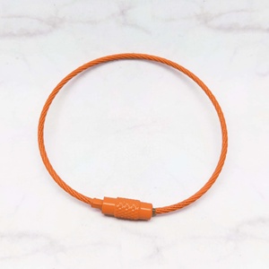 إكسسوارات أجهزة سلسلة مفاتيح معدنية من الفولاذ المقاوم للصدأ حلقة مفاتيح - Product Image 5
