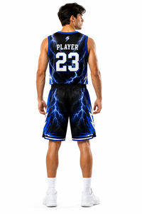 Custom Team Basketball Uniform Set Premium Polyester Breathable Basketball Jersey and Shorts for Men <b>Women</b> and Youth Players - Product Image 4